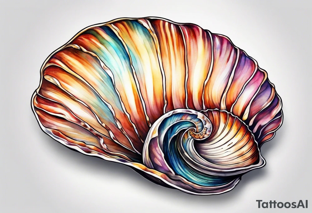 junopia seashell tattoo idea