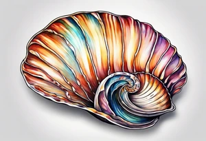 junopia seashell tattoo idea