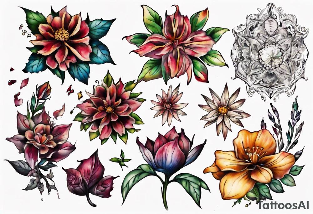 blume des lebens tattoo idea