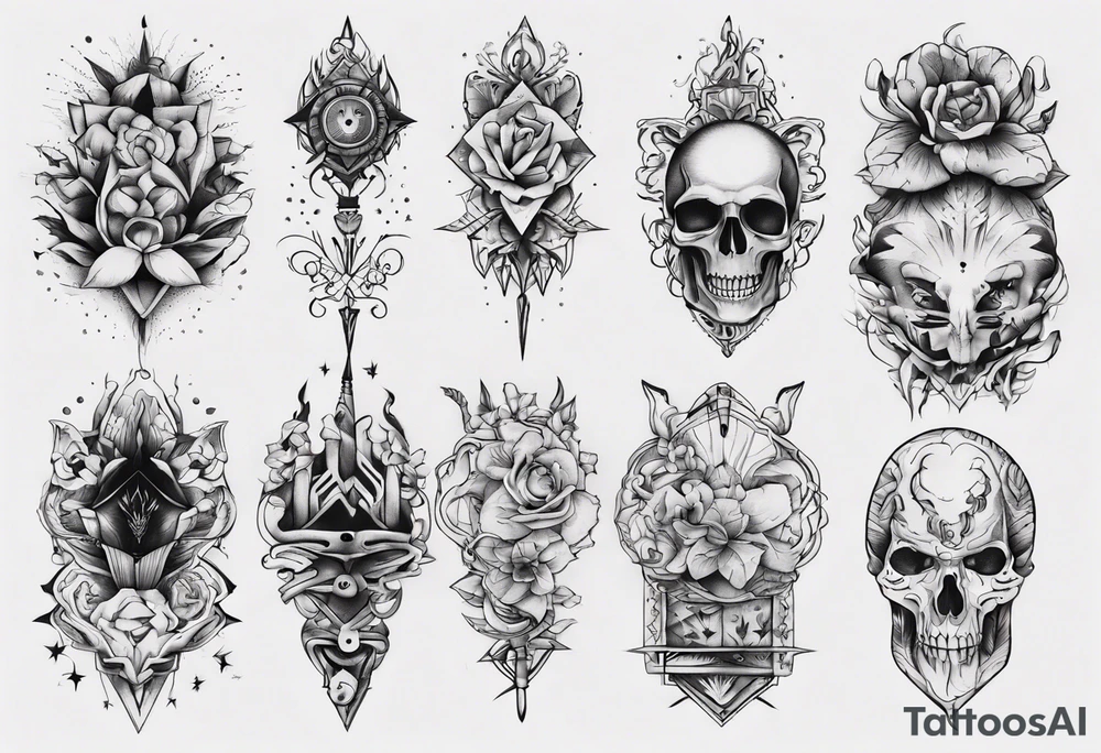 Think and feel tattoo idea