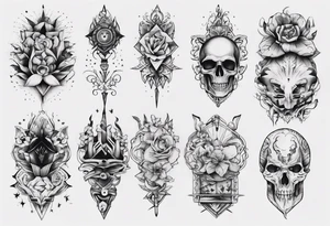 Think and feel tattoo idea