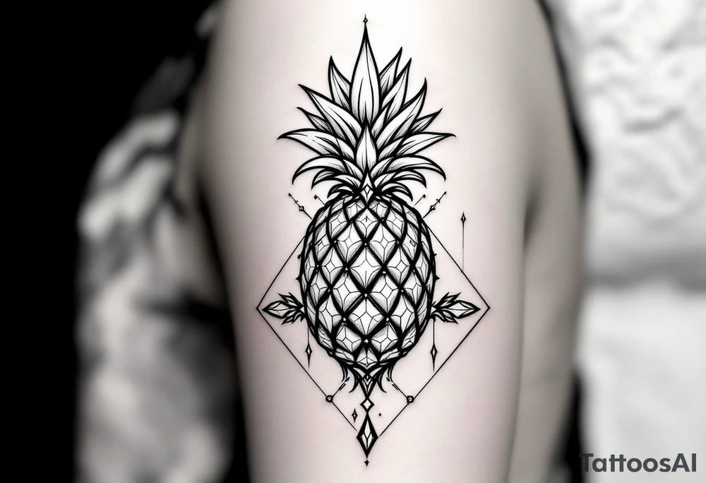 Majestic crown pineapple vagina anus diamonds tattoo idea Majestic crown pineapple vagina anus diamonds tattoo idea