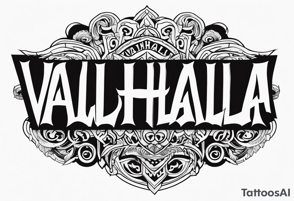 Valhalla tattoo idea