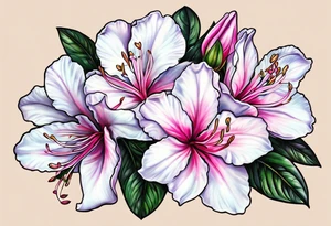 Azalea tattoo idea