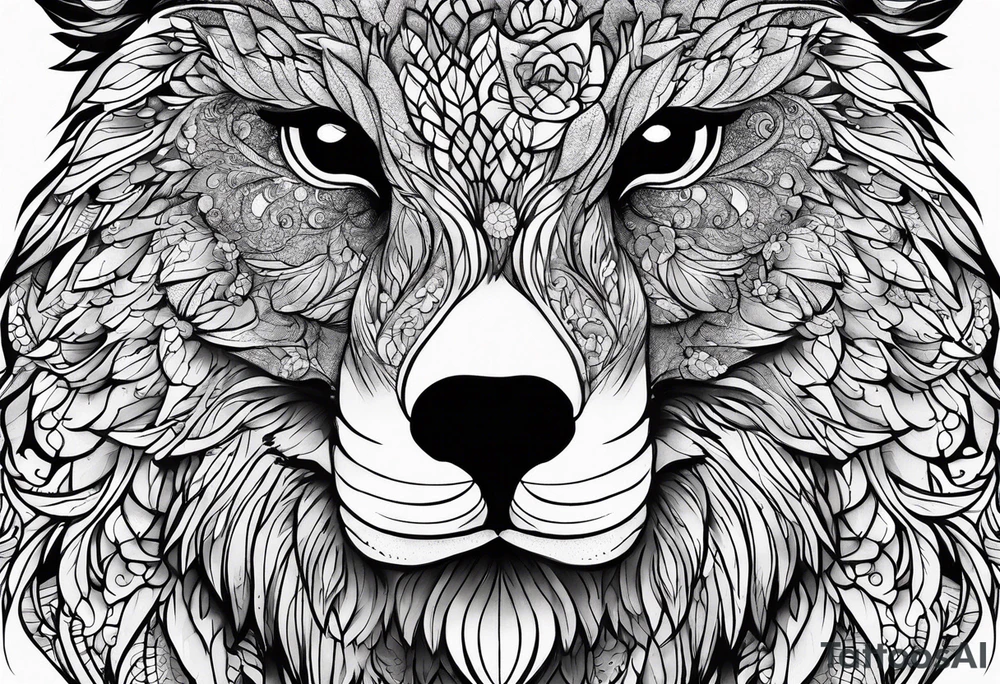 Birdoak tattoo idea