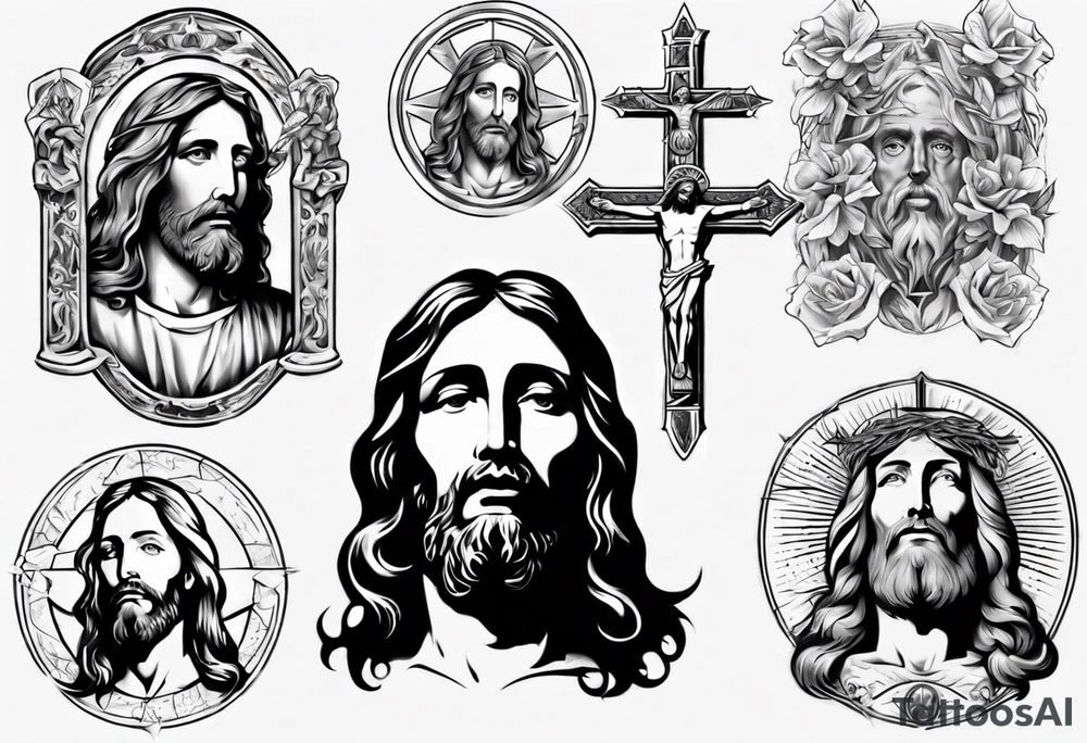 Jesus Christ tattoo idea