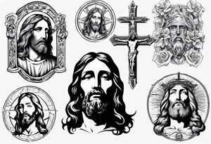 Jesus Christ tattoo idea