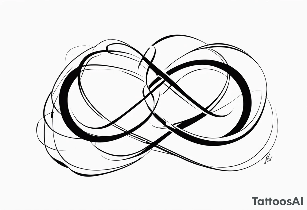 Infinity, family, love tattoo idea
