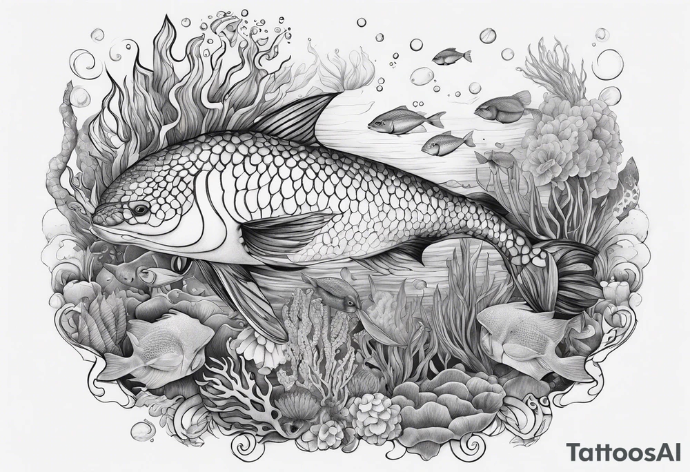 Under the sea tattoo tattoo idea