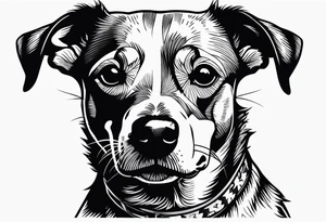 lab pit mix dog head
Lab heeler dog head
Chihuahua dog head tattoo idea