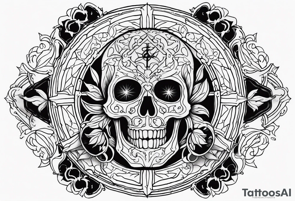 death and beauty, Eldridge horror, astrology tattoo idea
