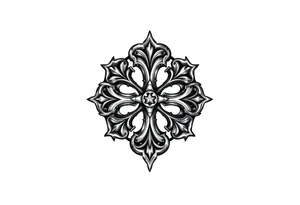 Powerful Irish symbol tattoo idea