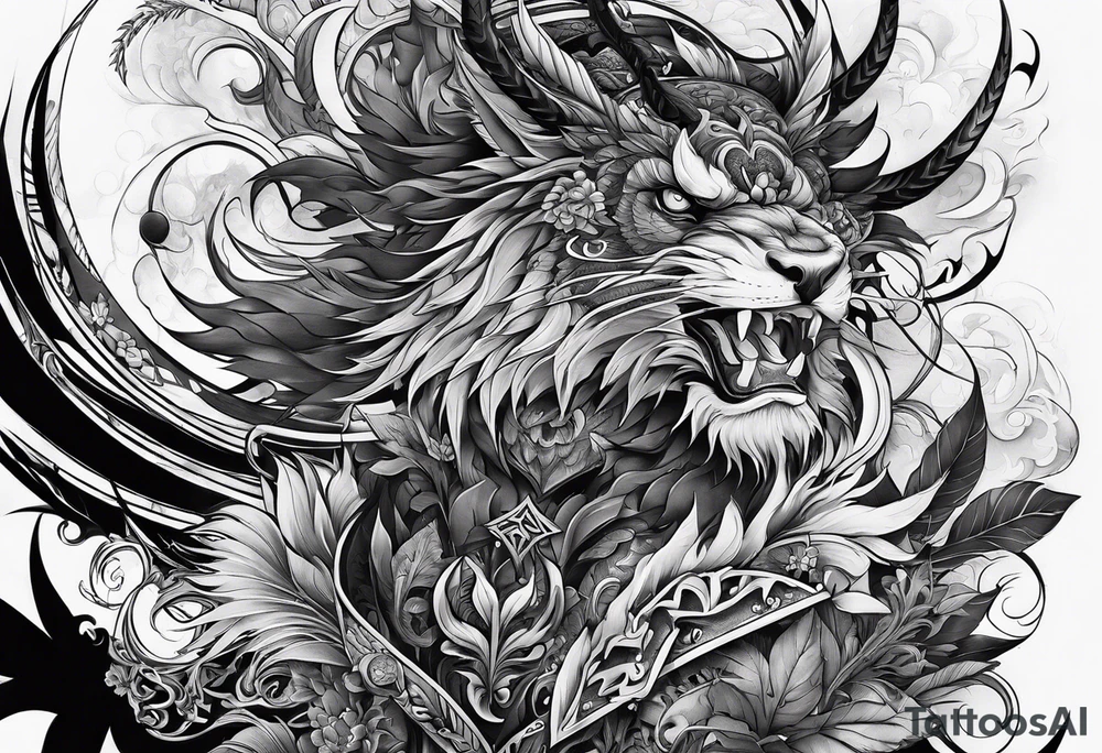 the words todamax tattoo idea