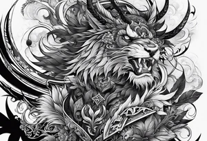 the words todamax tattoo idea