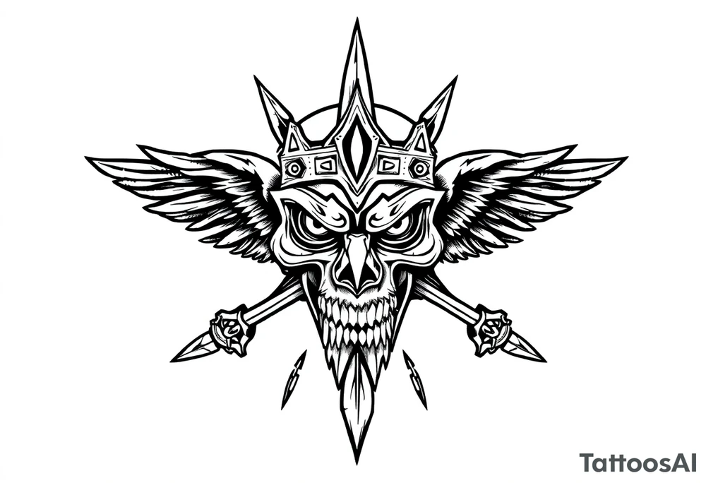 American heritage, with Lutheran traditions tattoo idea