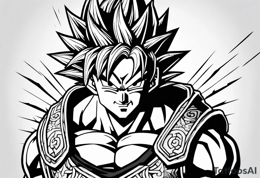 dragonball z tattoo idea