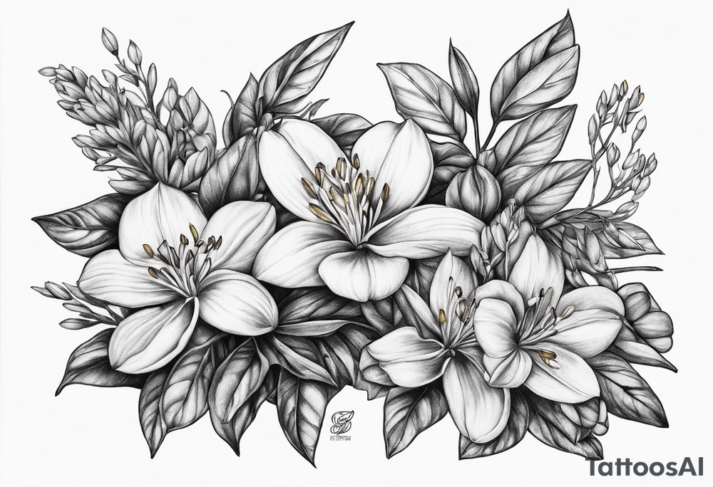 Lamprocapnos spectabilis tattoo idea