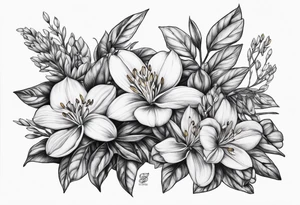 Lamprocapnos spectabilis tattoo idea