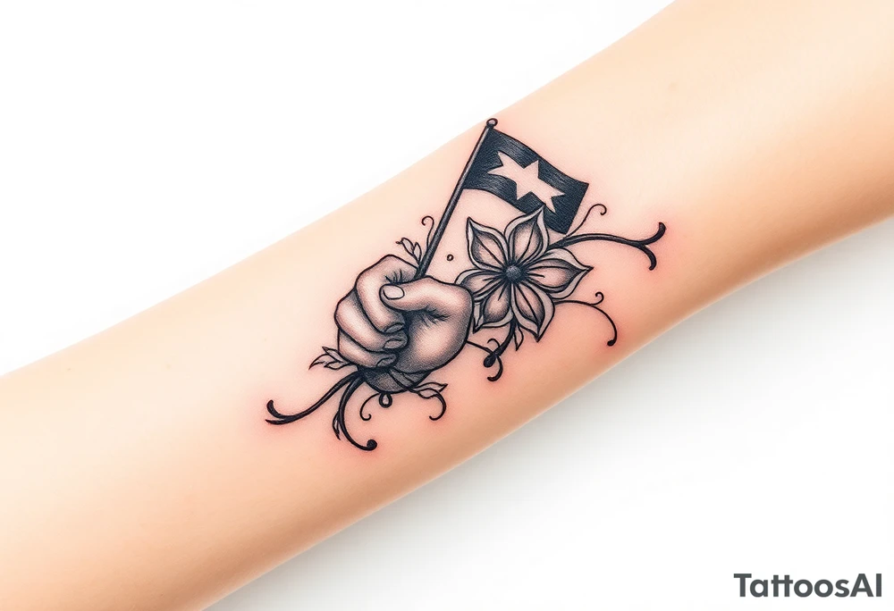 Fight fascism tattoo idea