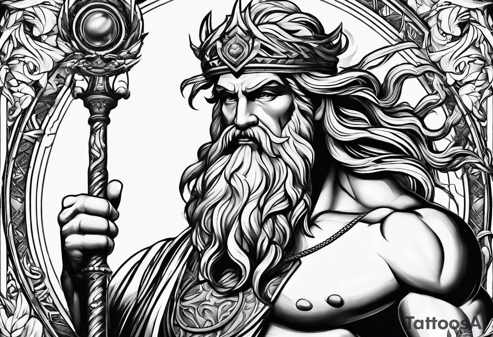 zeus tattoo idea