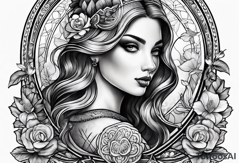 Lucky penny tattoo idea