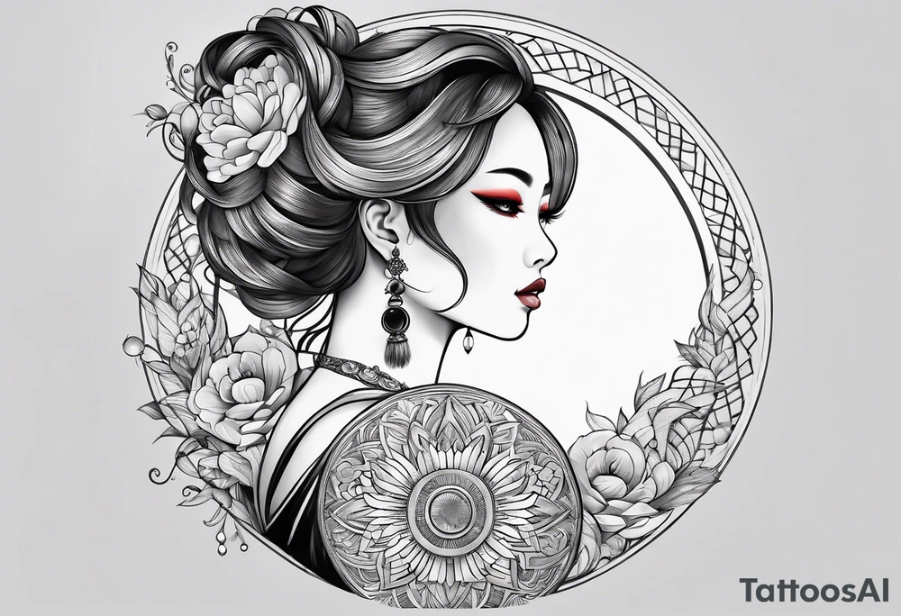 circles tattoo idea