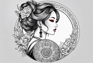 circles tattoo idea