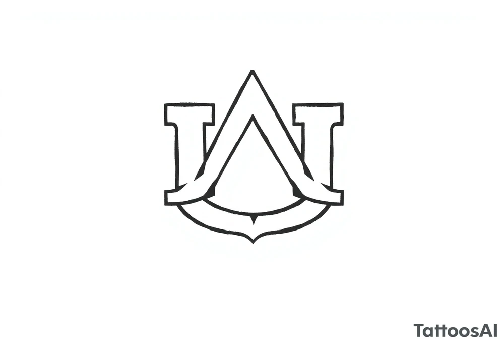 Auburn symbol tattoo idea