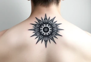 Sun tattoo idea