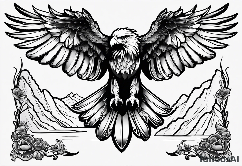 body Chest 
Eagle tattoo tattoo idea
