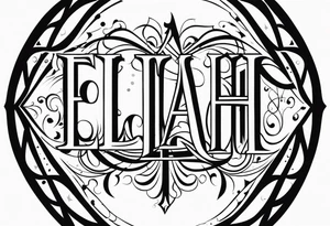 Elijah 1st December 2023 tattoo idea
