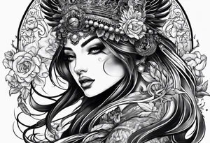 GIVE HEAVEN SOME HELL tattoo idea