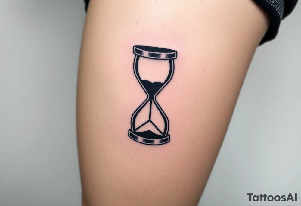 hourglass tattoo idea