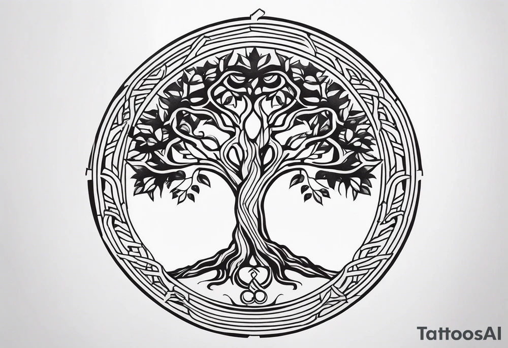 Yggdrasil tattoo idea