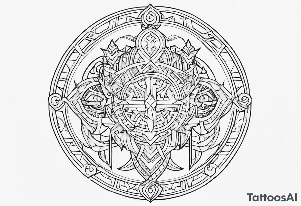 Norse mythology tattoo idea