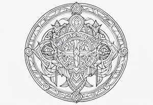 Norse mythology tattoo idea