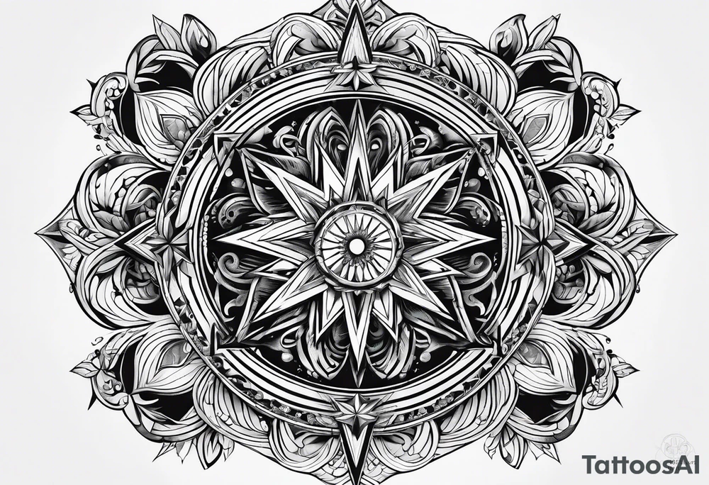 star tattoo idea