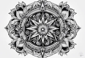 star tattoo idea