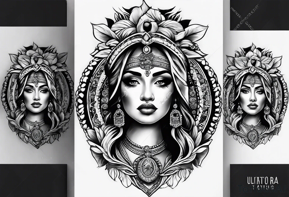 caridad del cobre tattoo idea