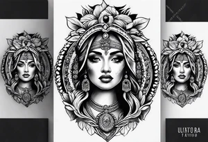 caridad del cobre tattoo idea