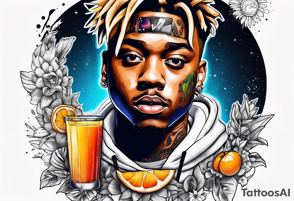 Juice wrld tattoo idea