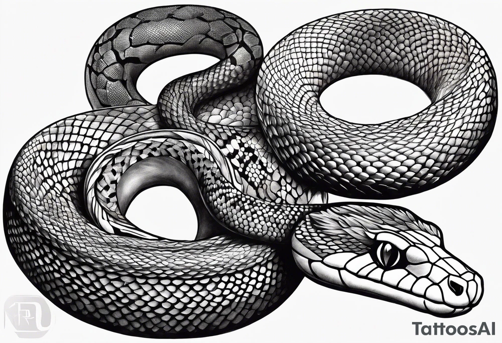 snake tattoo idea