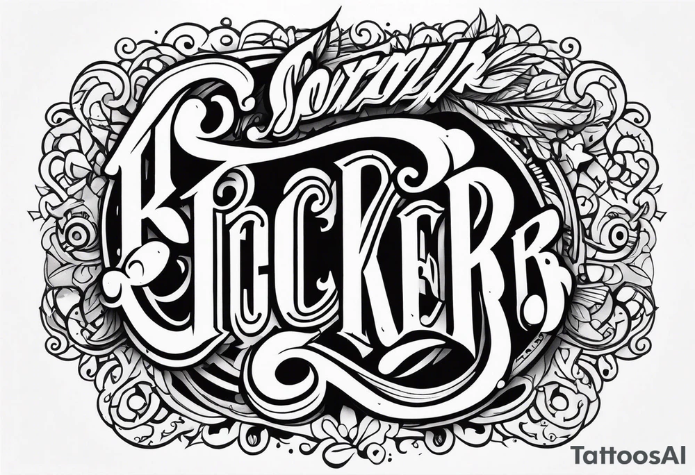 rocker tattoo idea