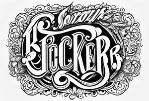 rocker tattoo idea