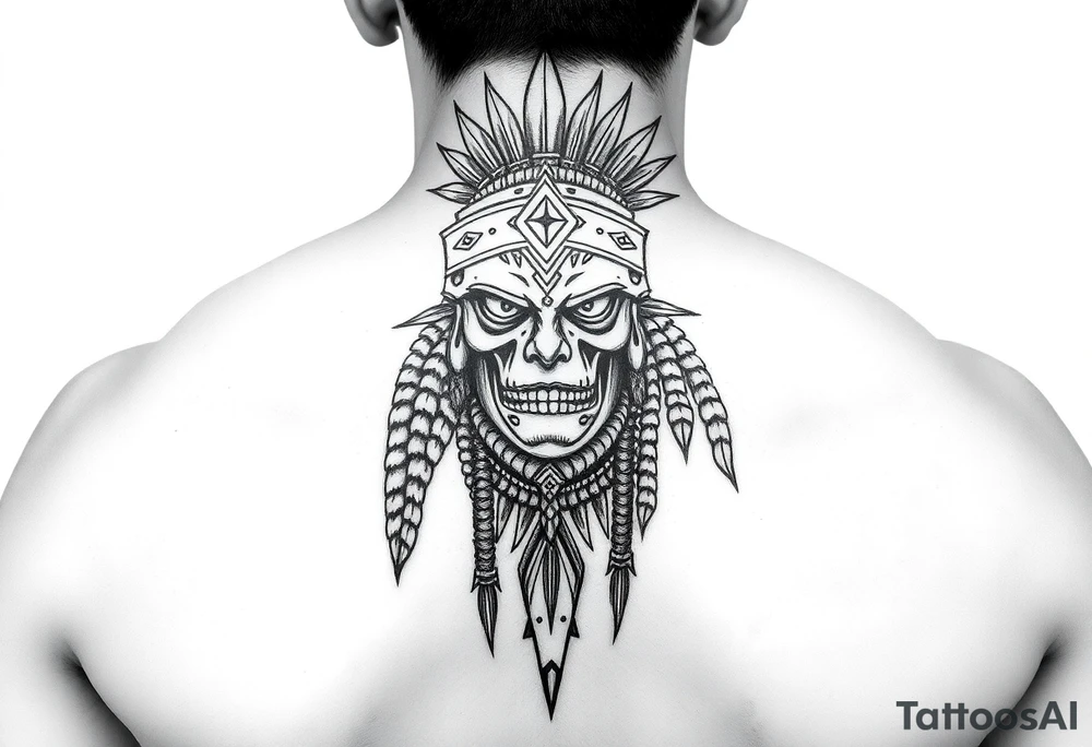Purepecha warrior tattoo idea