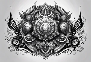 Galaxy shoulder tattoo tattoo idea