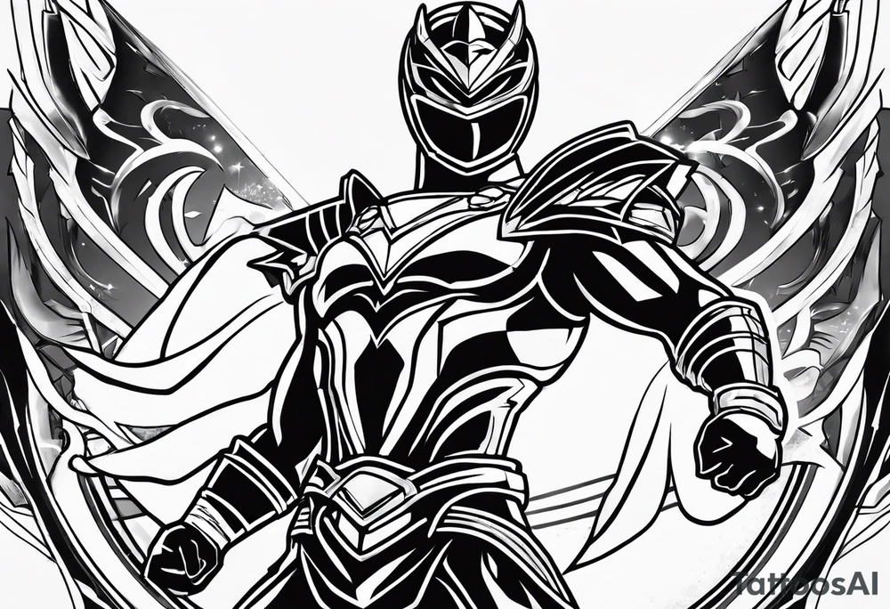 power ranger tattoo idea