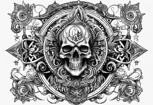 Stoic symbols tattoo idea