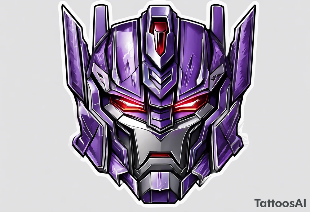 Decepticon Megatron tattoo idea