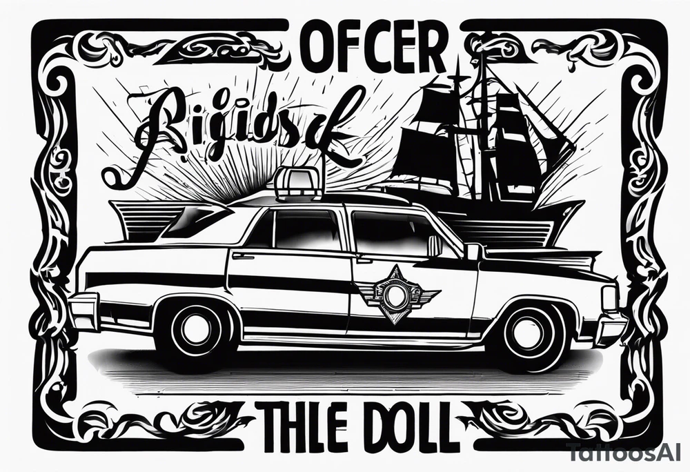 Officer BigDick tattoo idea